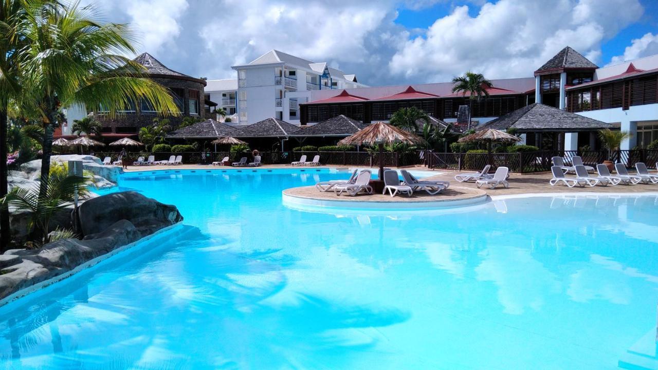 Studio Avec Grande Piscine, Plage Vanille Caraibes Saint-Francois  Exterior photo