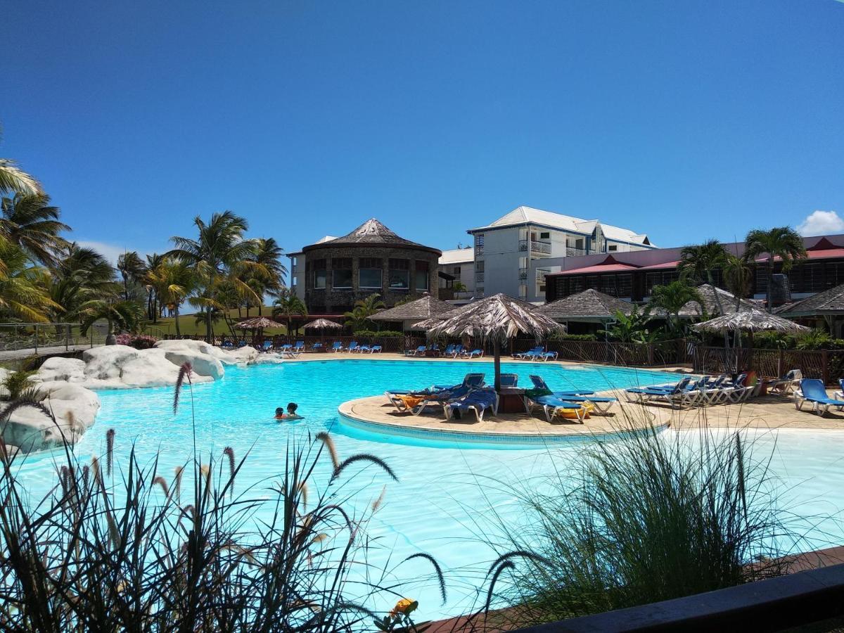 Studio Avec Grande Piscine, Plage Vanille Caraibes Saint-Francois  Exterior photo